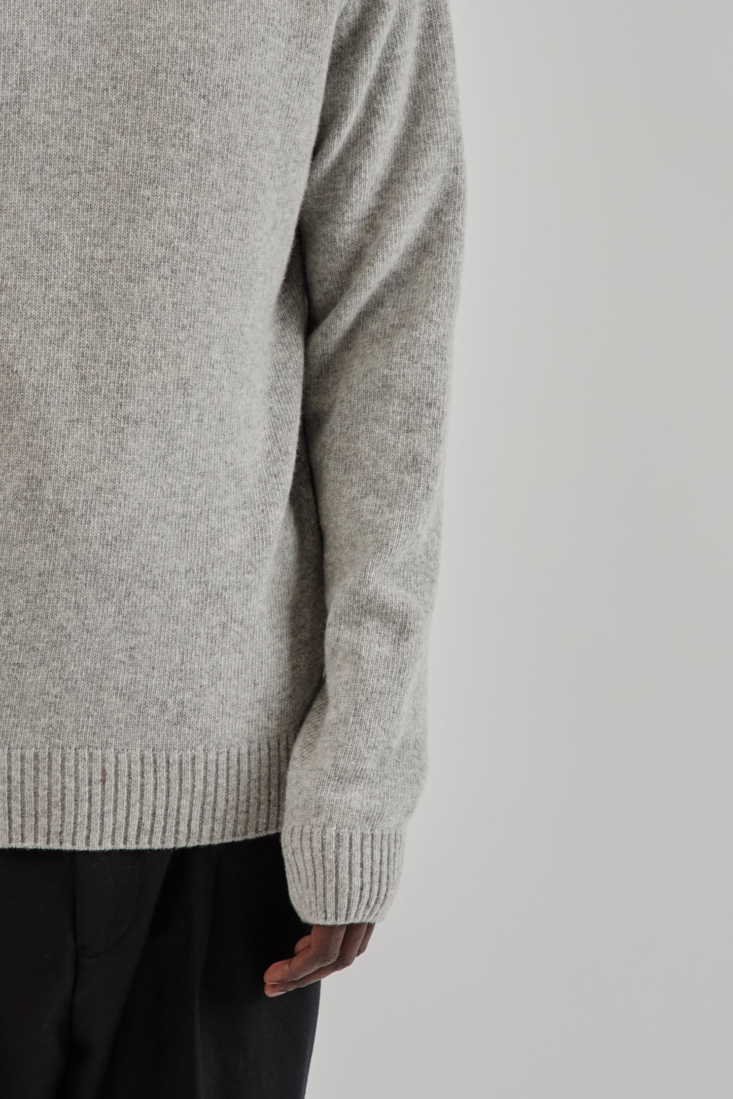 Parages FW25 Michel Jumper Light Grey 8
