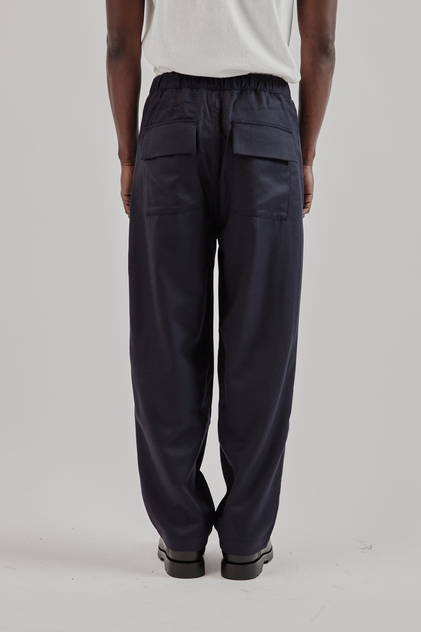 Parages FW25 Nomad Wool Pants Navy 4