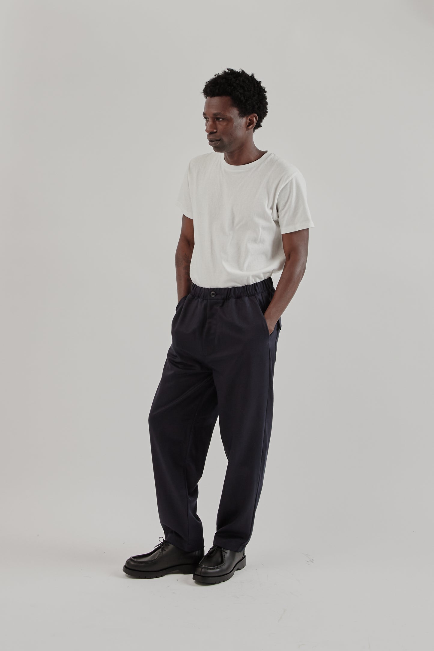 Parages FW25 Nomad Wool Pants Navy 8