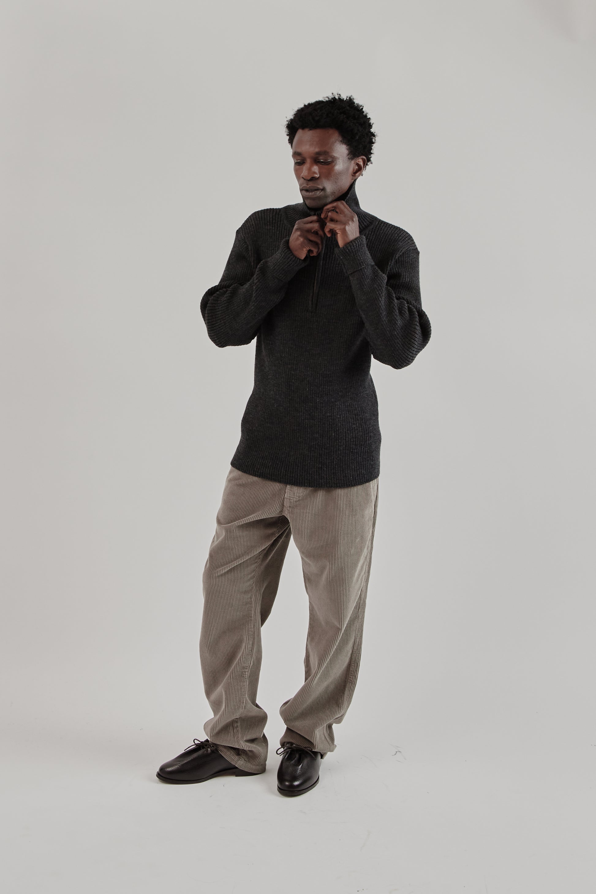 Parages FW25 Trucker Rib Jumper 10