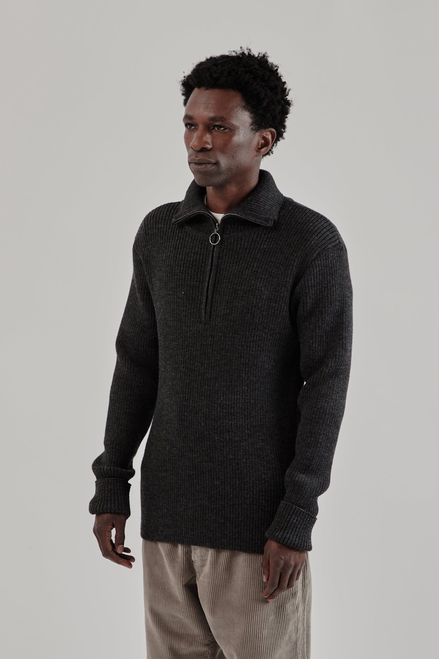 Parages FW25 Trucker Rib Jumper 3