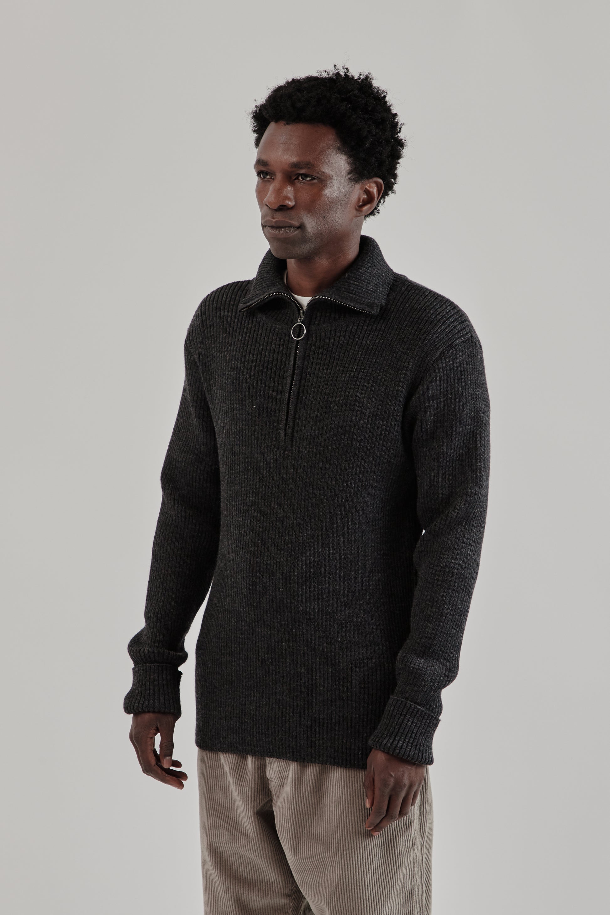 Parages FW25 Trucker Rib Jumper 3