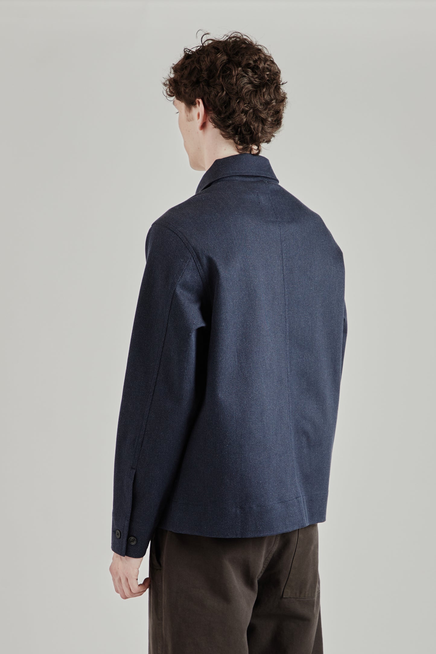 Box Overshirt - Navy