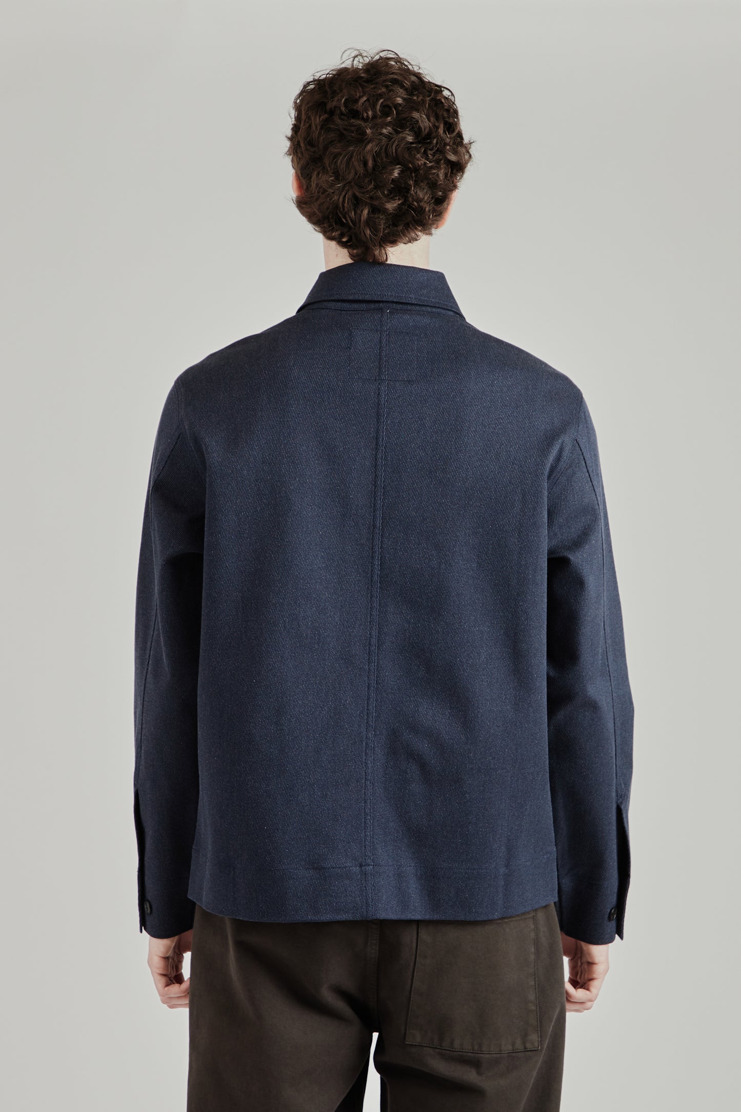 Box Overshirt - Navy