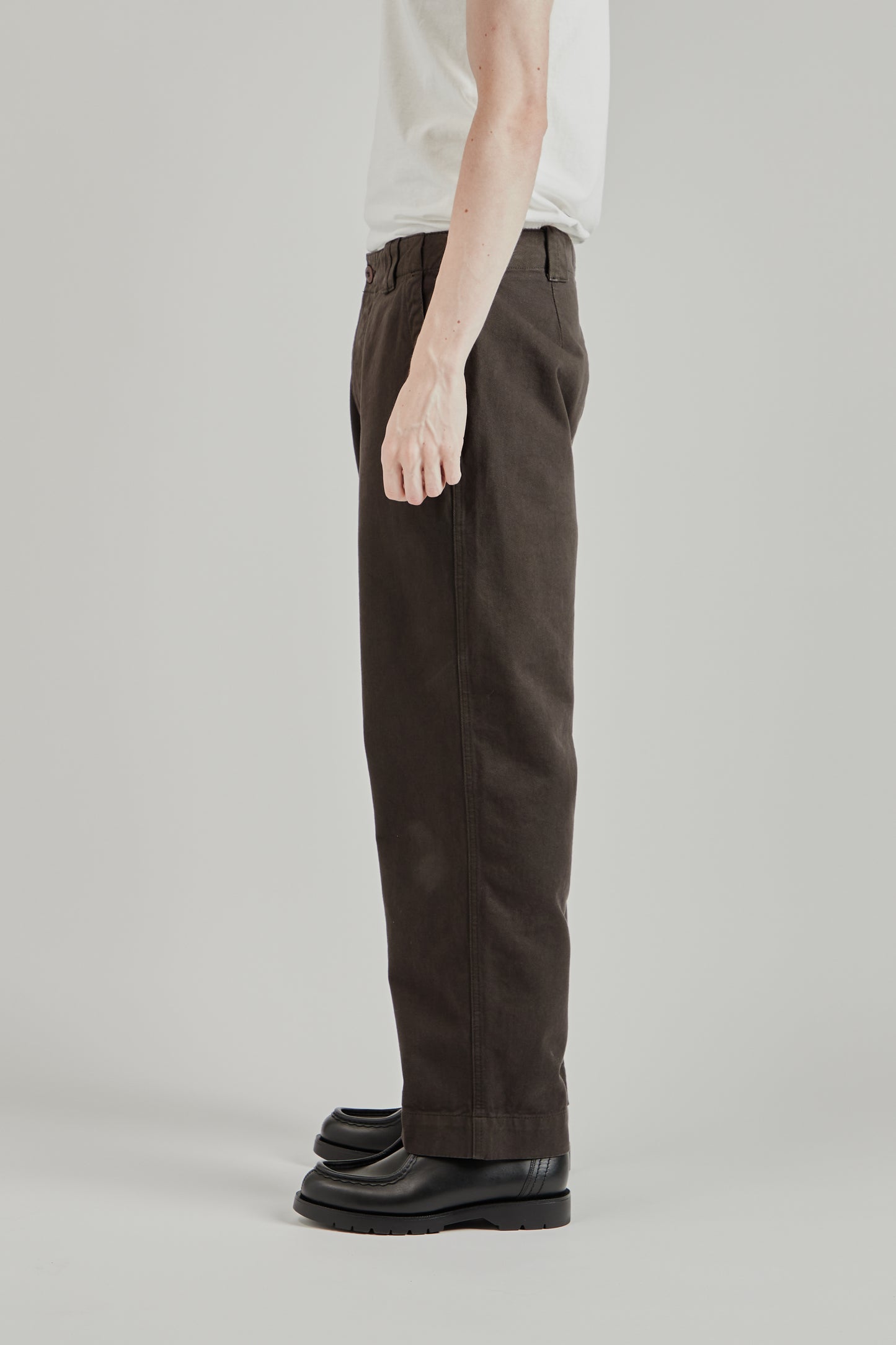 Dad Twill Pants - Caviar