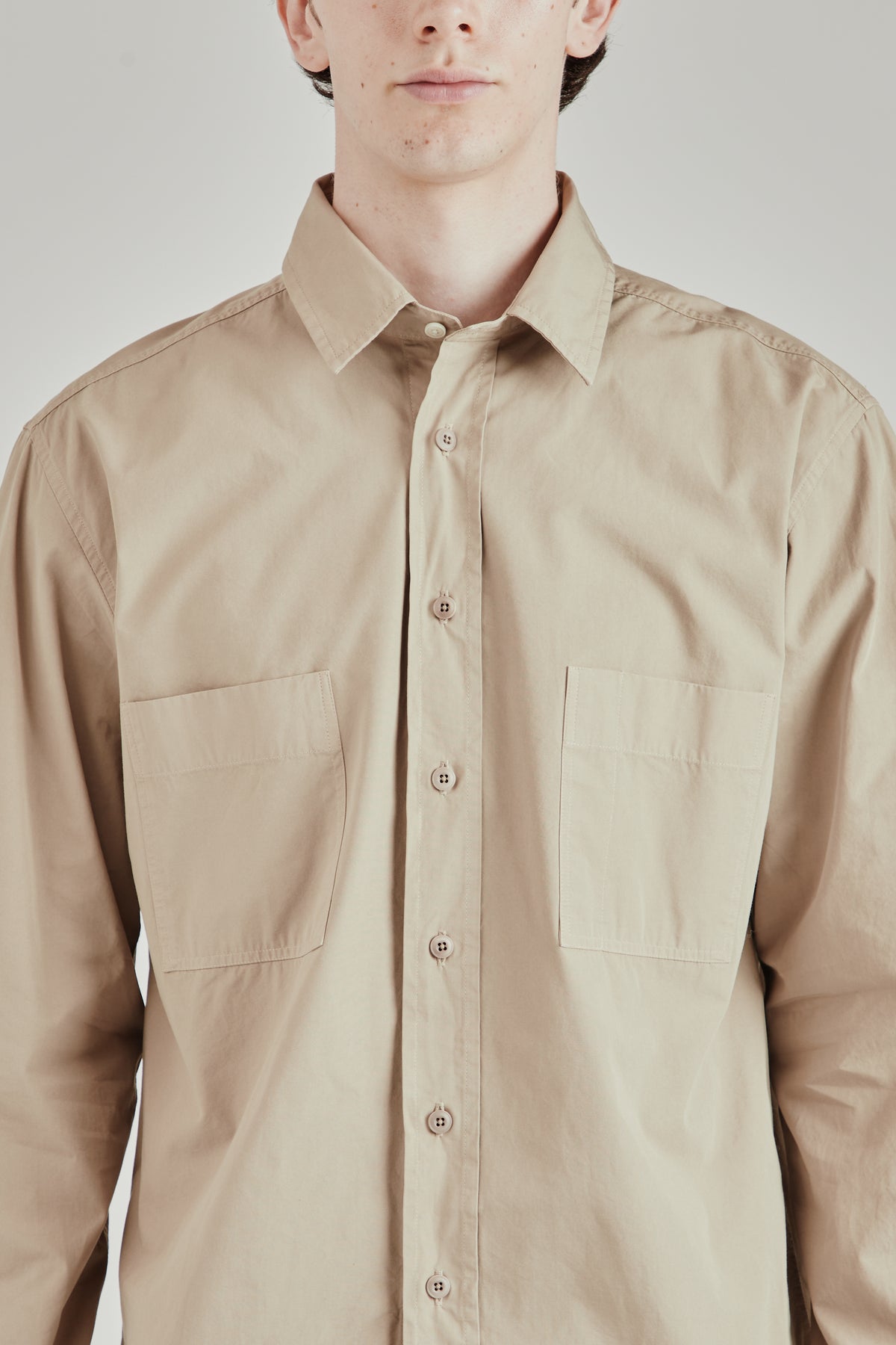 Daily Work Shirt - Beige