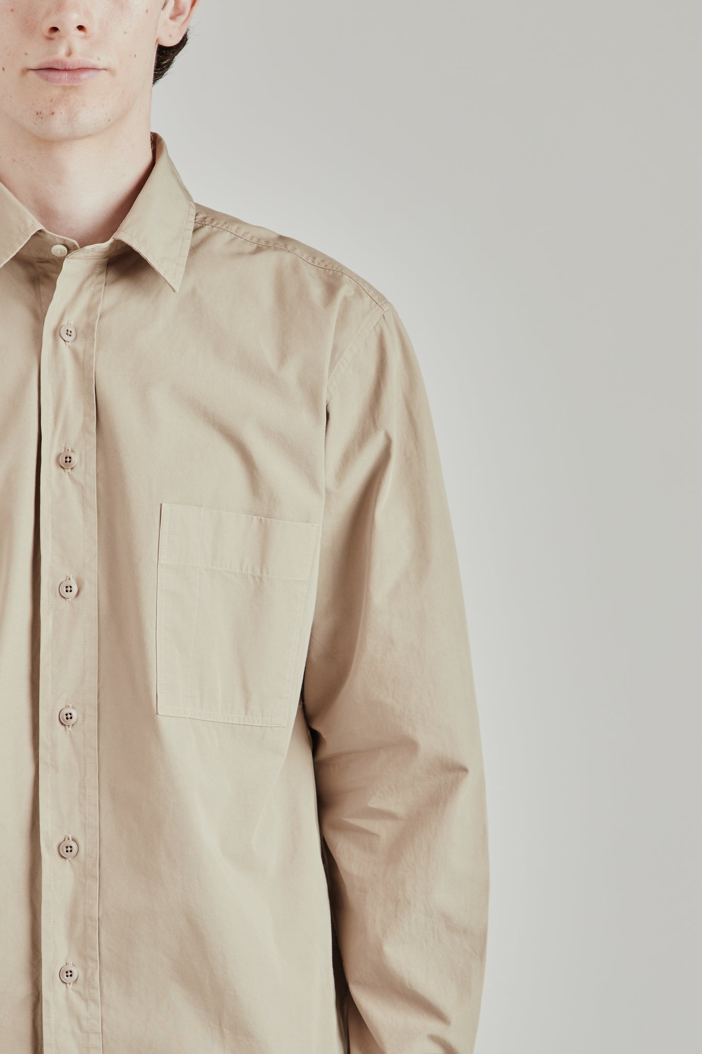 Daily Work Shirt - Beige