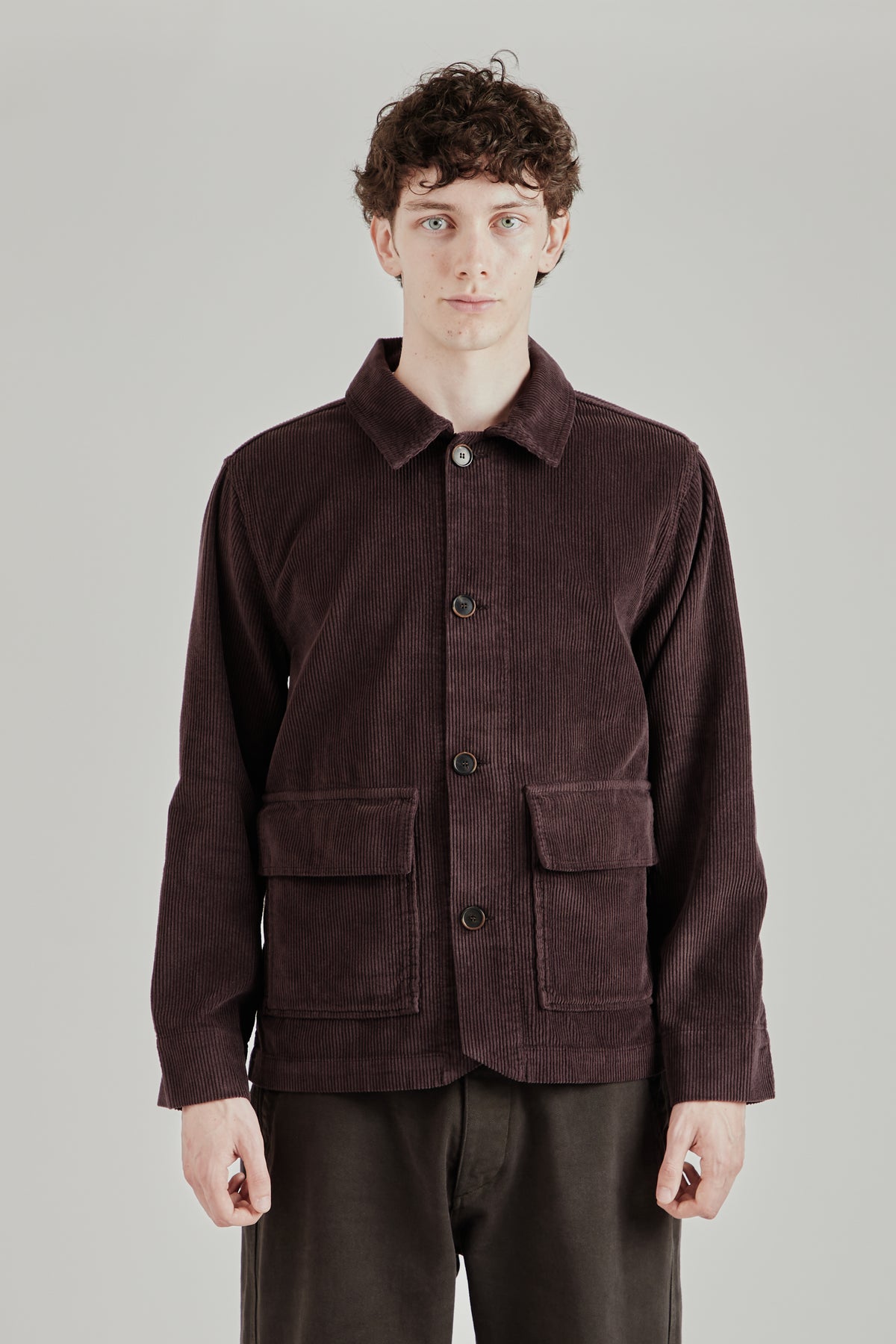 Dubliner Cord Jacket - Plum