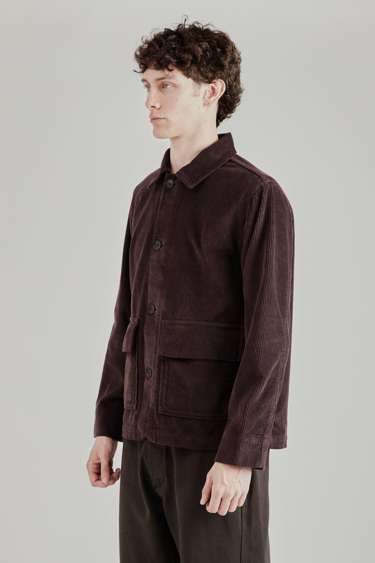 Dubliner Cord Jacket - Plum