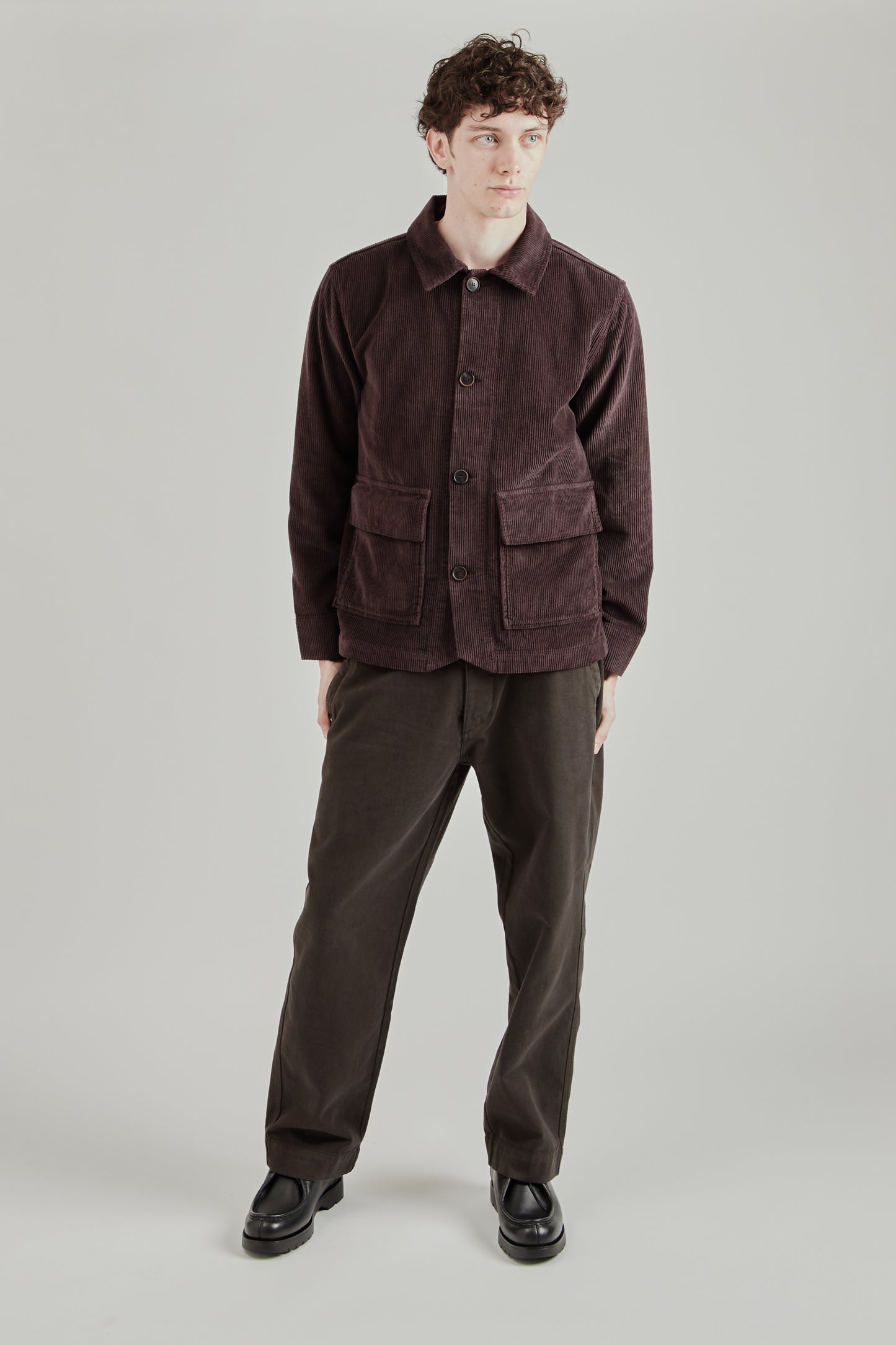 Dubliner Cord Jacket - Plum