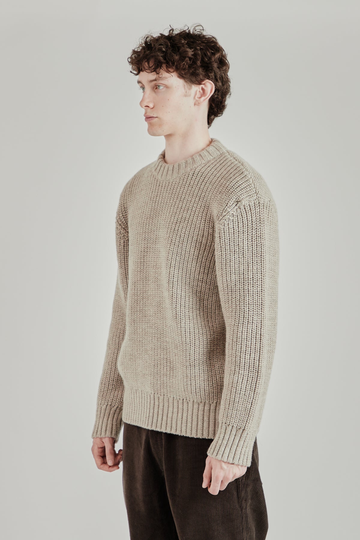 Fisher Jumper - Stone Melange