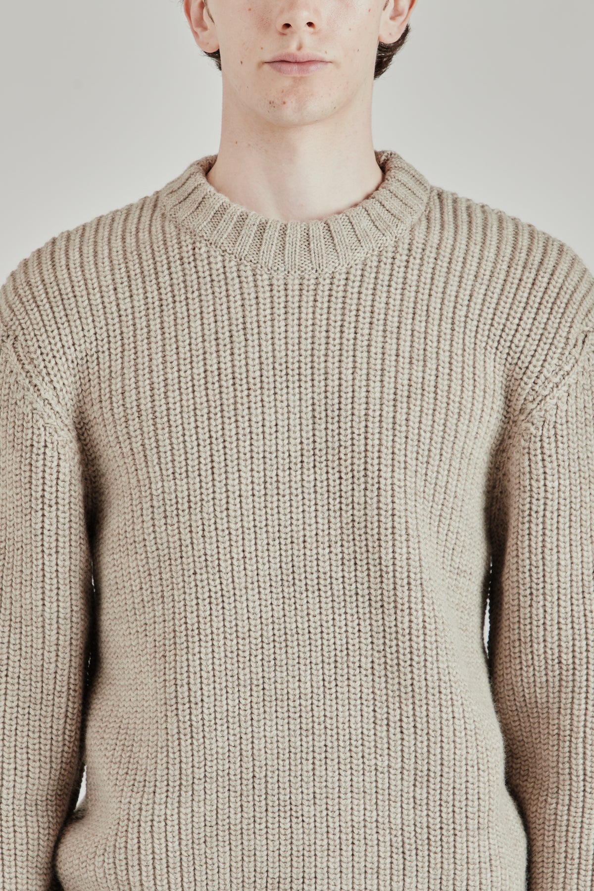 Fisher Jumper - Stone Melange