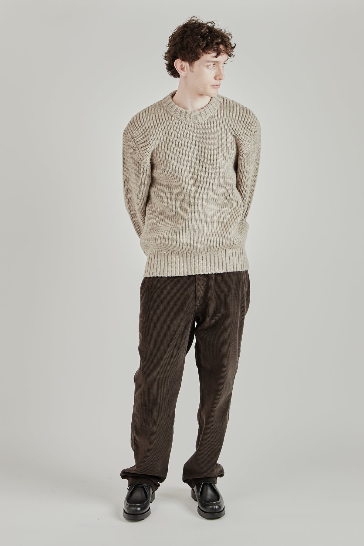 Fisher Jumper - Stone Melange