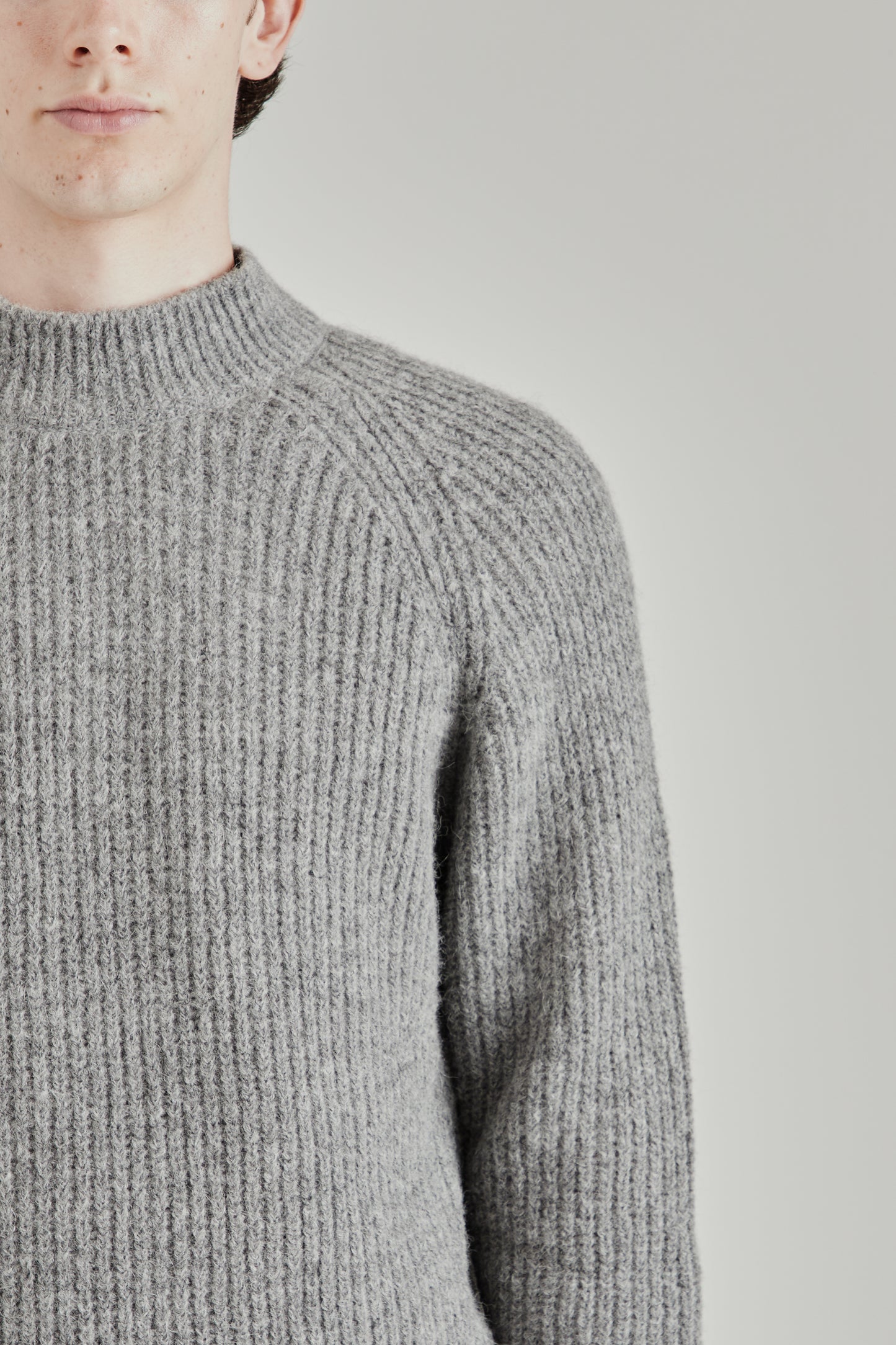 Halo Jumper - Grey Melange