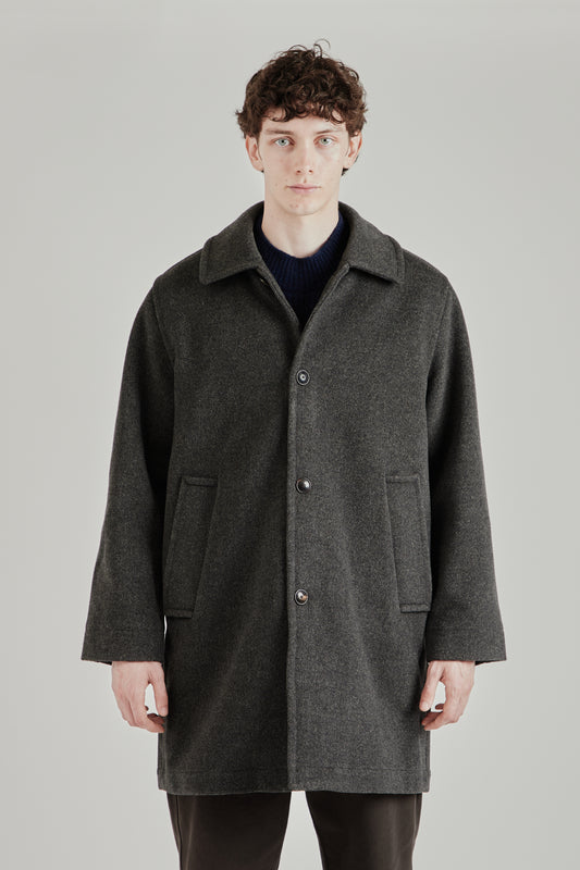 Orson Overcoat - Greyish Brown