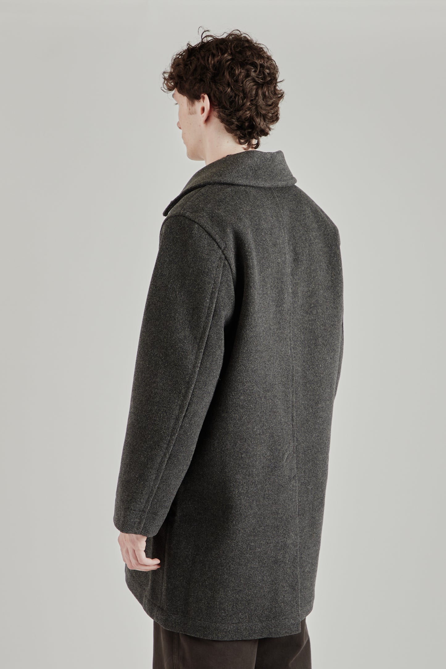 Orson Overcoat - Greyish Brown