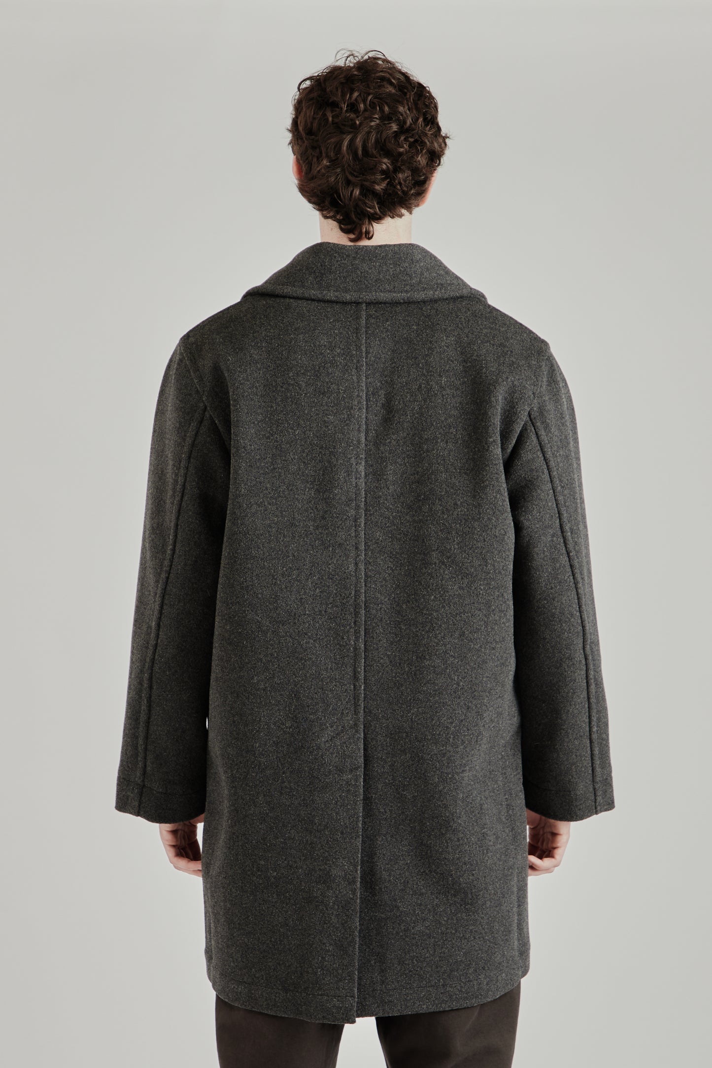 Orson Overcoat - Greyish Brown