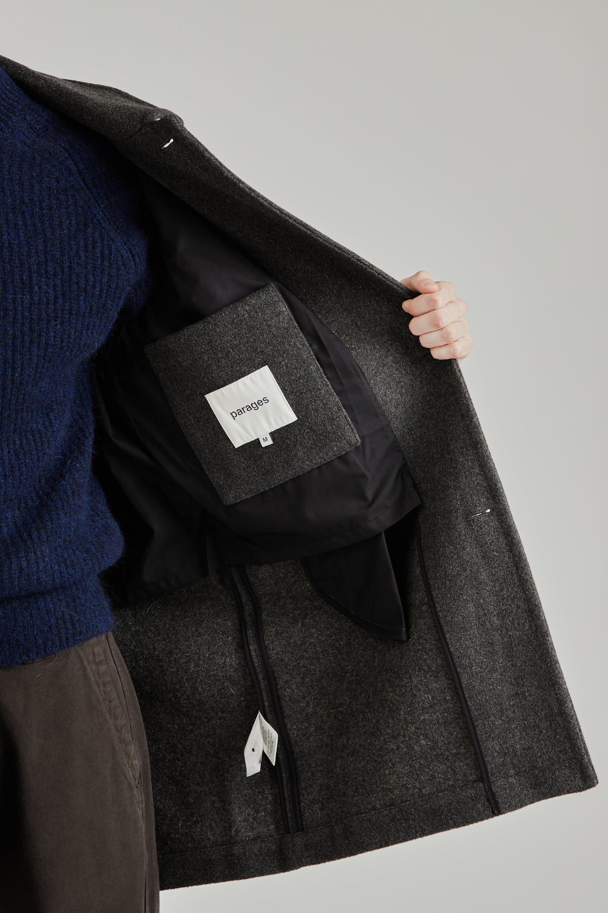 Orson Overcoat - Greyish Brown