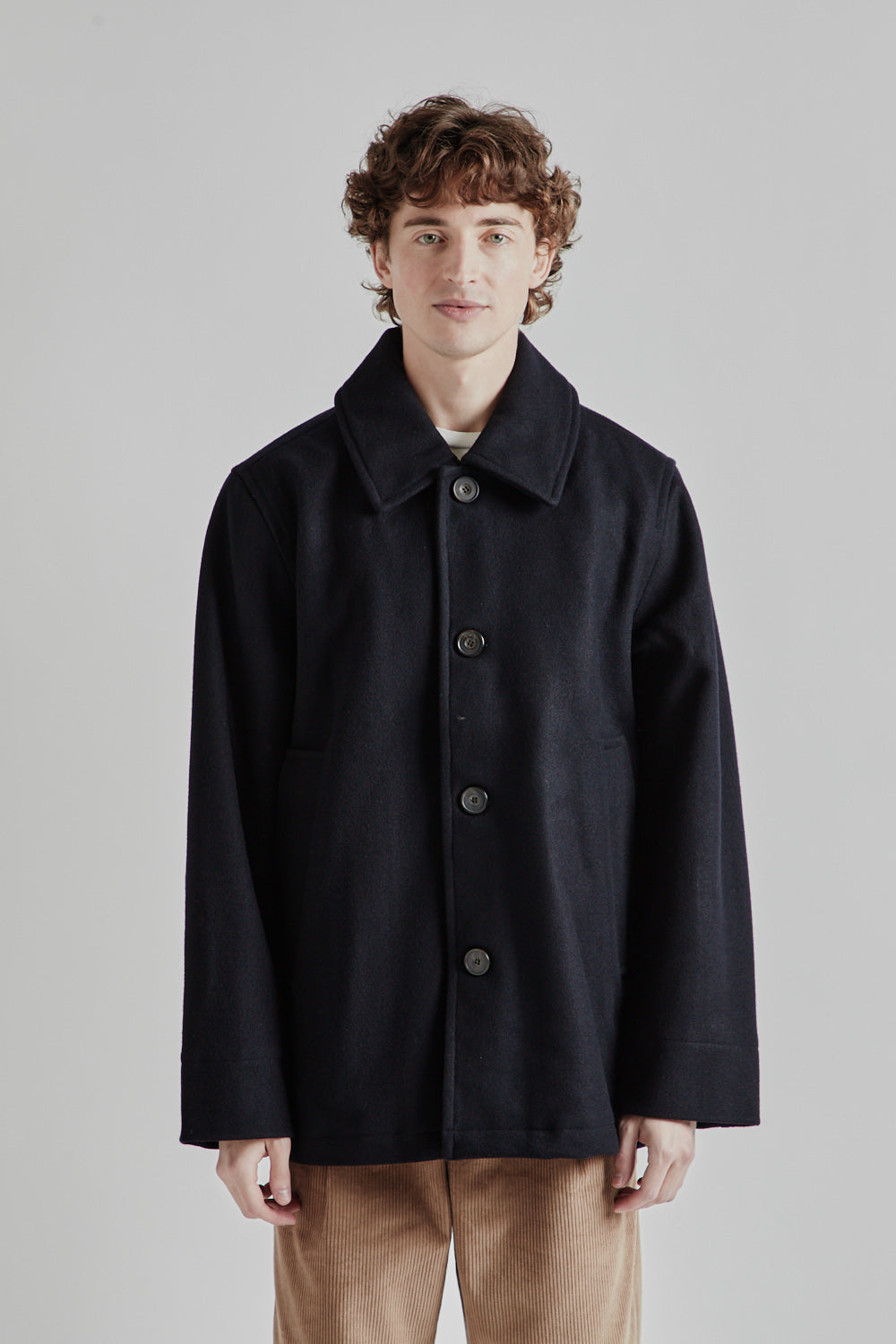 Parages Ropa Parages Harbour Wool Jacket - Dark Navy | Wallace Mercantile Shop