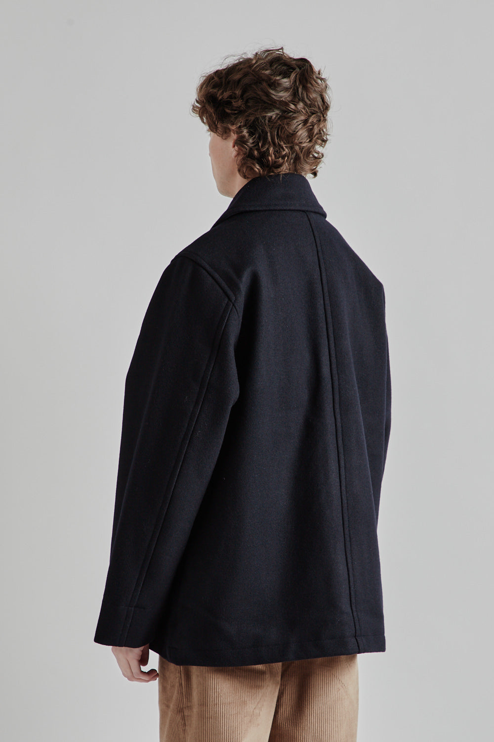 Parages Harbour Wool Jacket Dark Navy 4