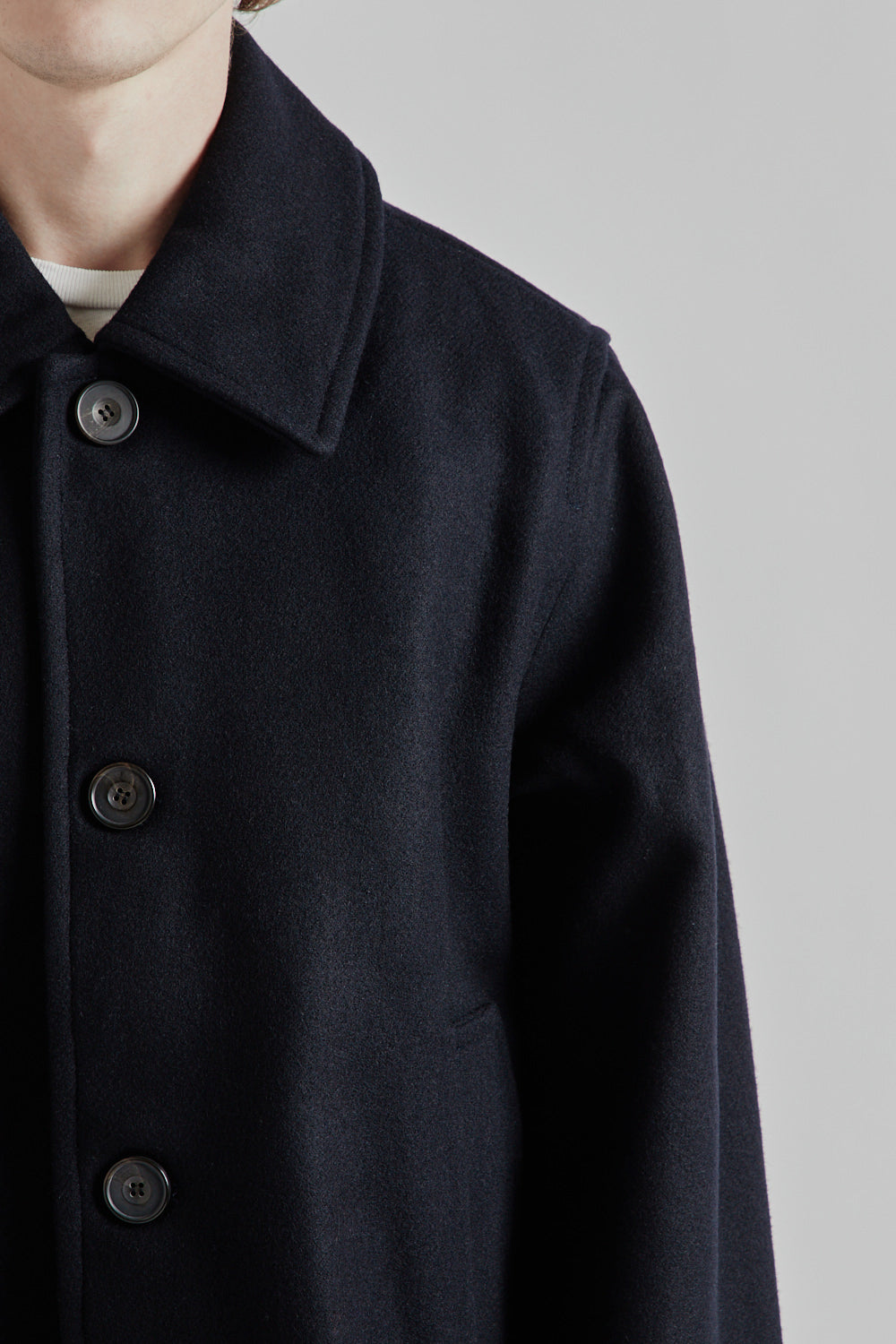 Parages Harbour Wool Jacket Dark Navy 7