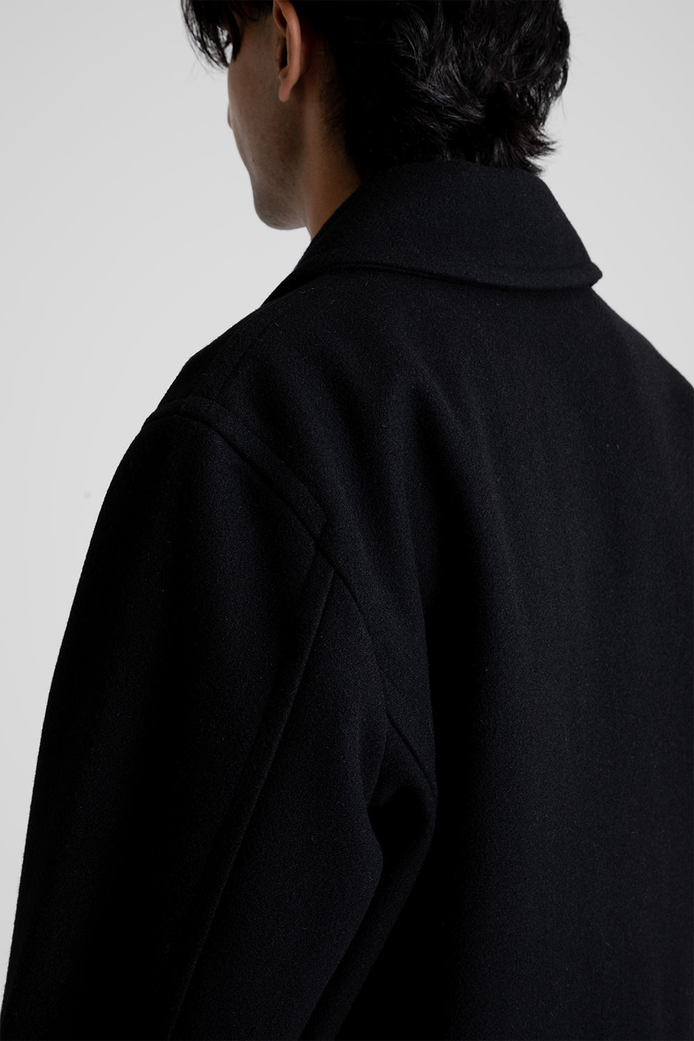 Parages New Aubrac Wool Jacket in Black