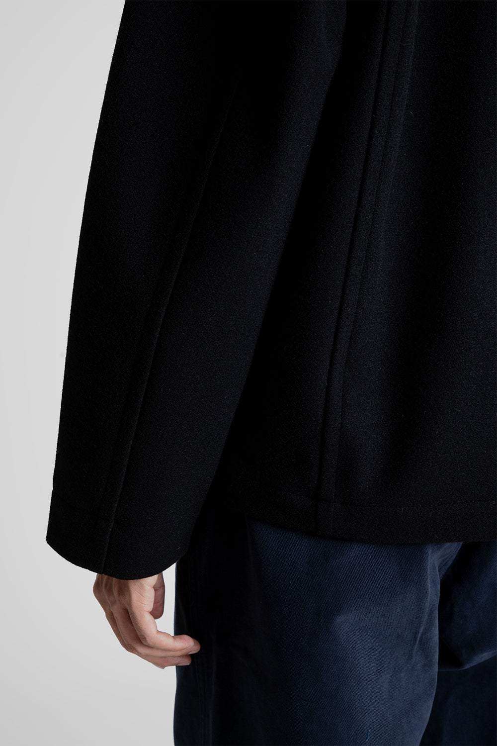 Parages New Aubrac Wool Jacket in Black