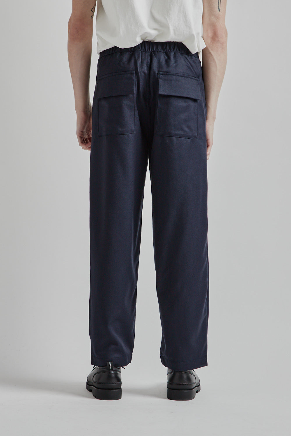 Parages Nomad Wool Pants Navy 4