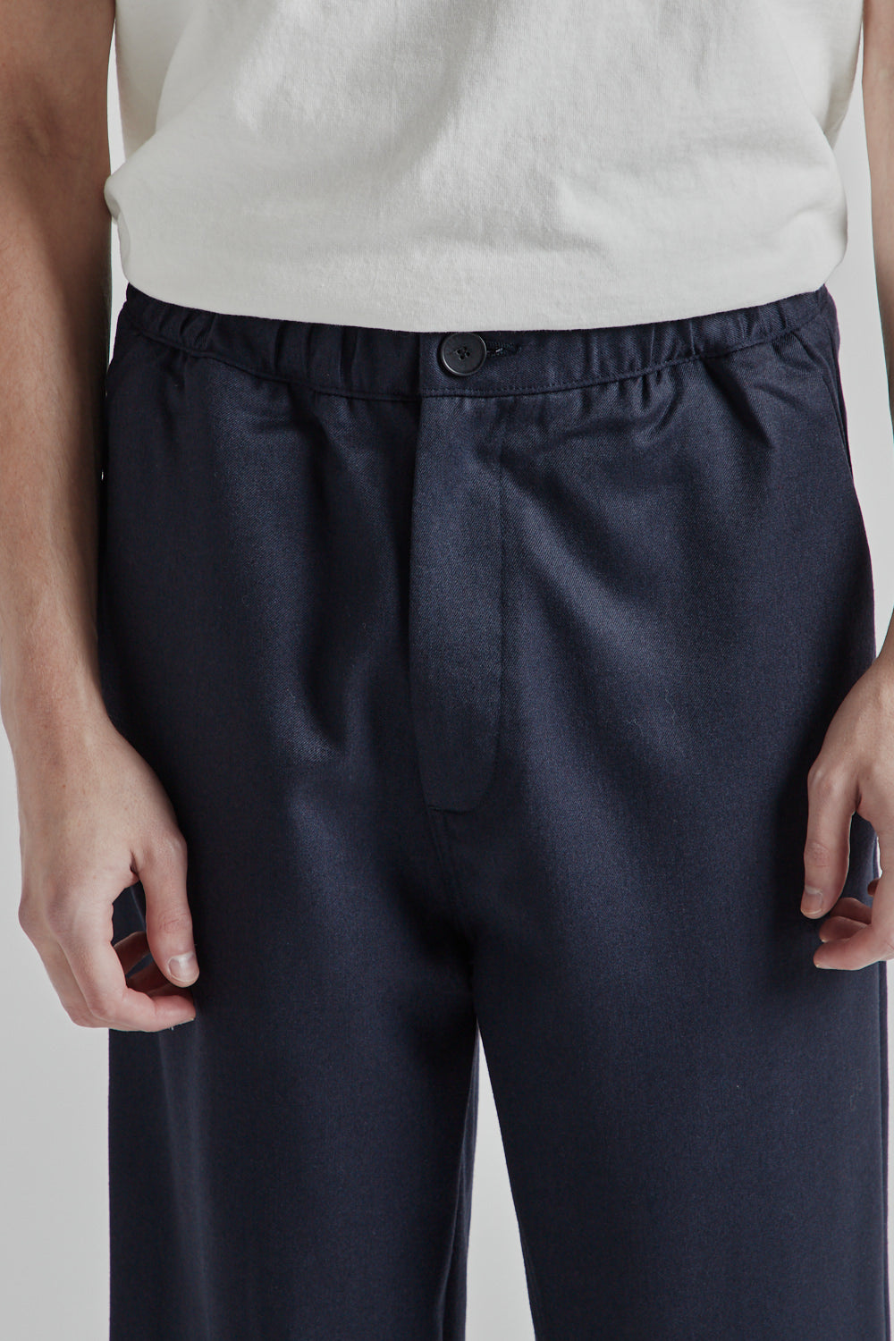 Parages Nomad Wool Pants Navy 6