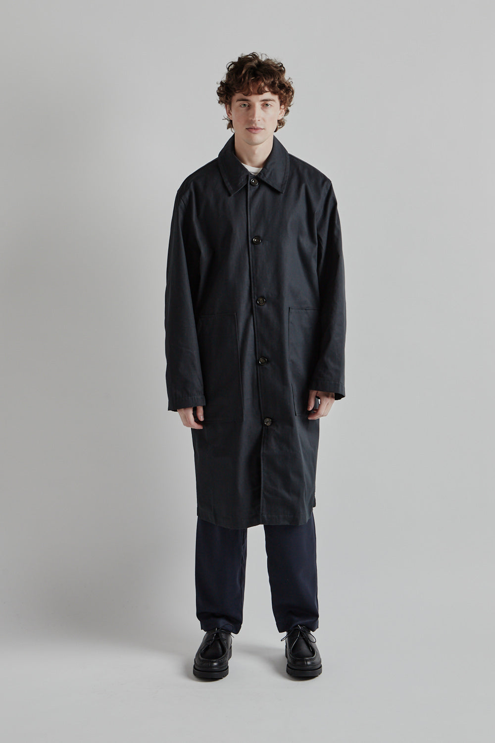 Parages Pardessus Overcoat Navy 1