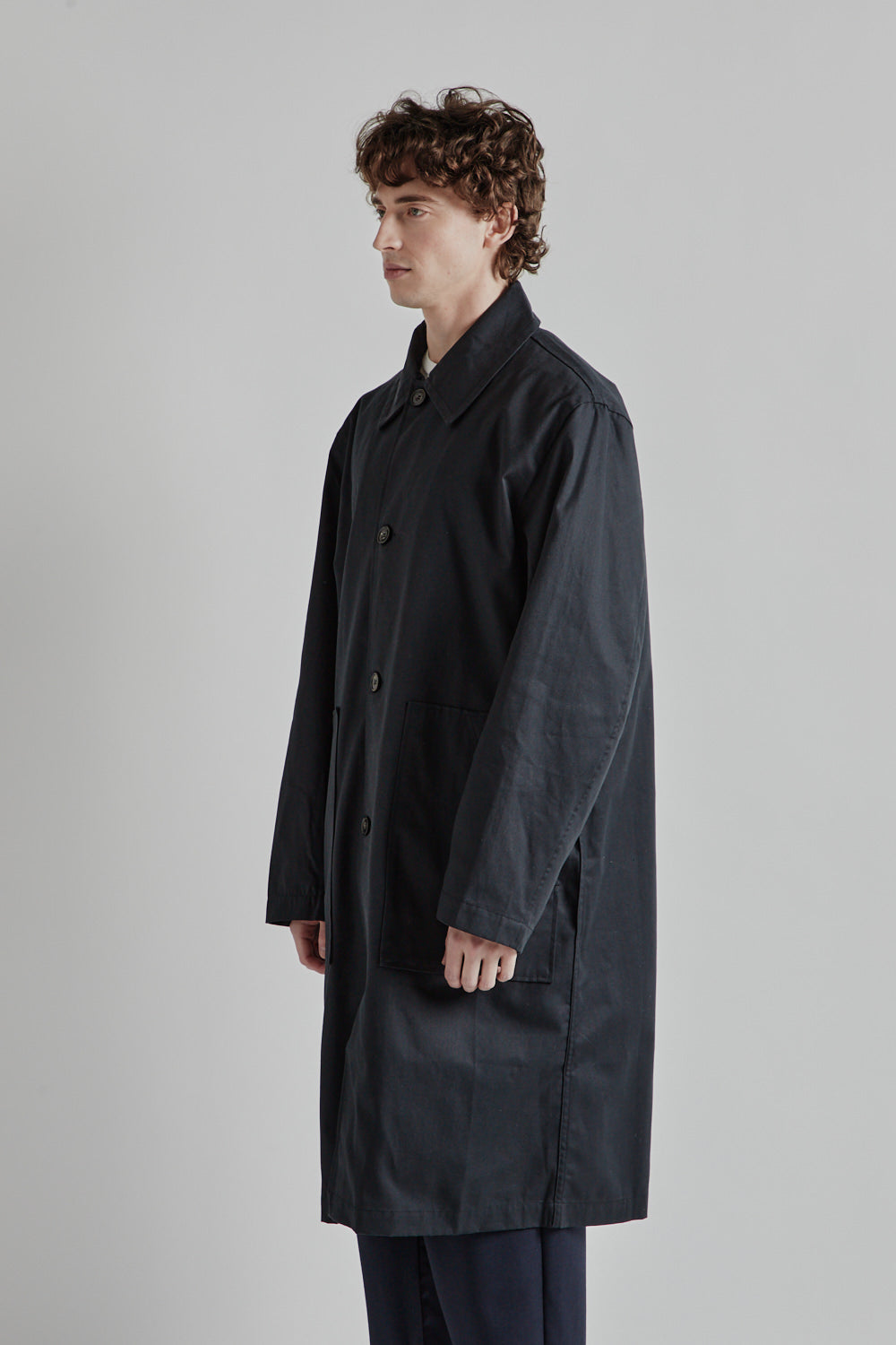 Parages Pardessus Overcoat Navy 3