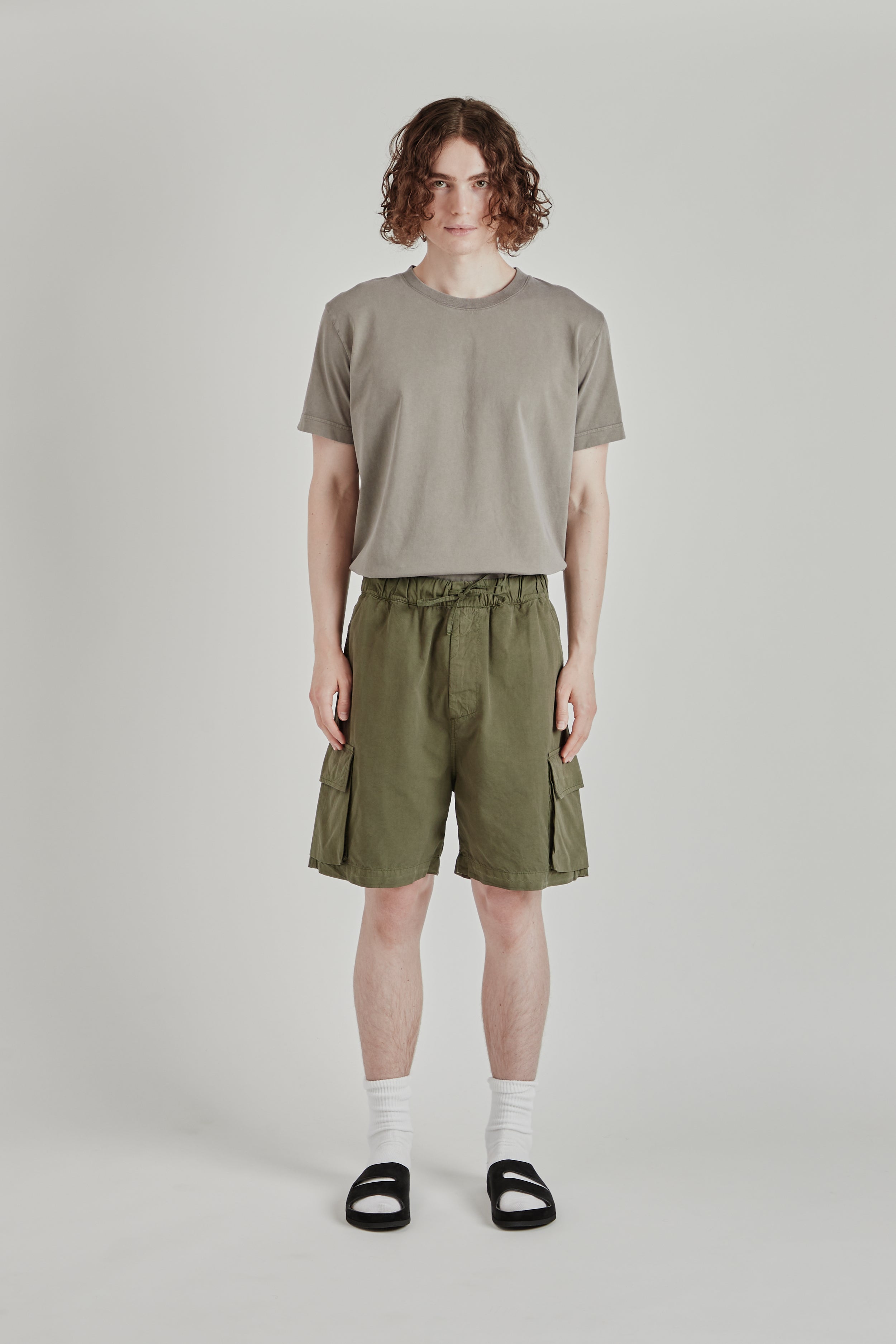 Parages Cargo Bermuda Shorts - Olive | Wallace Mercantile Shop