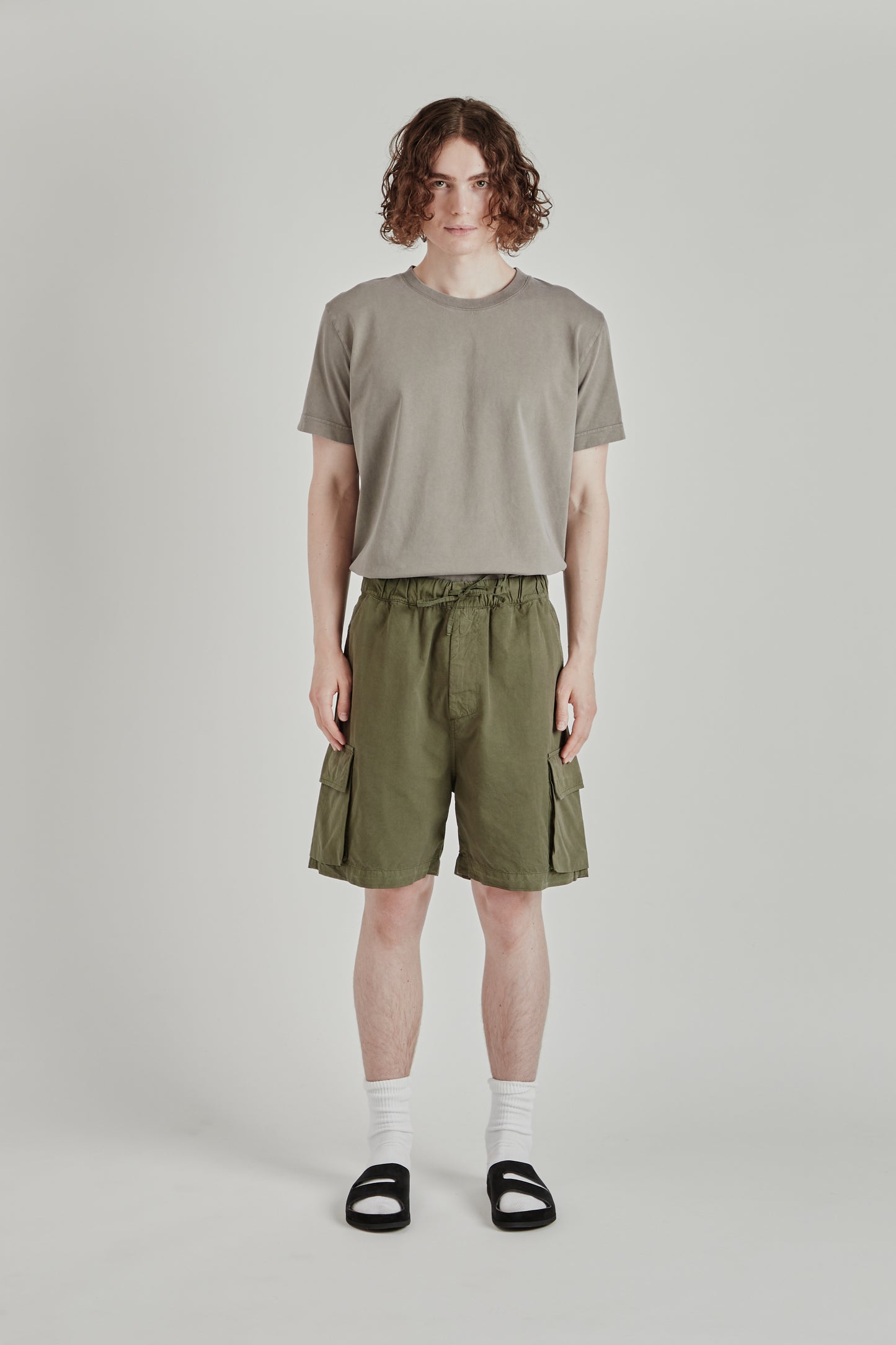 Cargo Bermuda Shorts - Olive