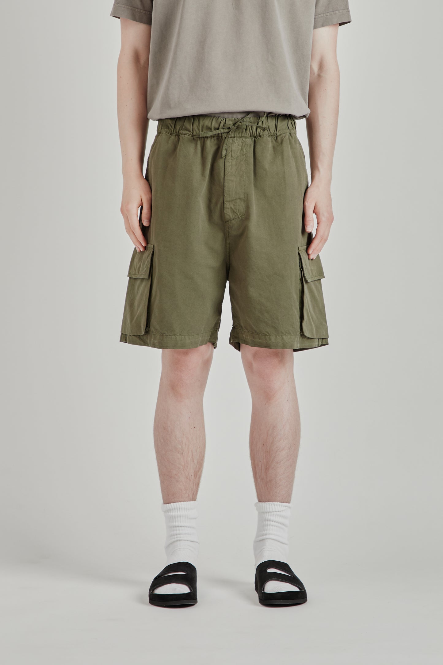 Cargo Bermuda Shorts - Olive