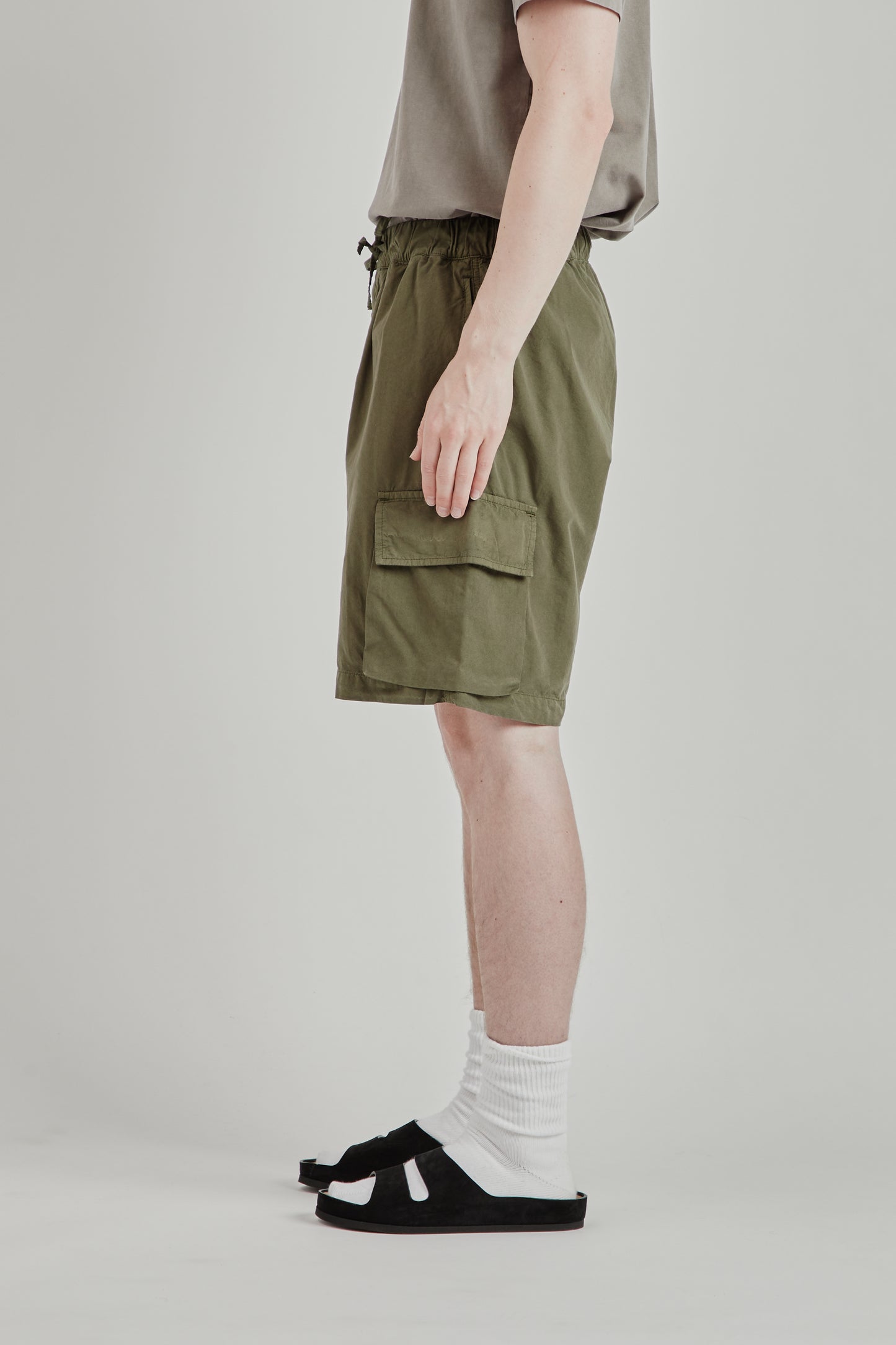 Cargo Bermuda Shorts - Olive