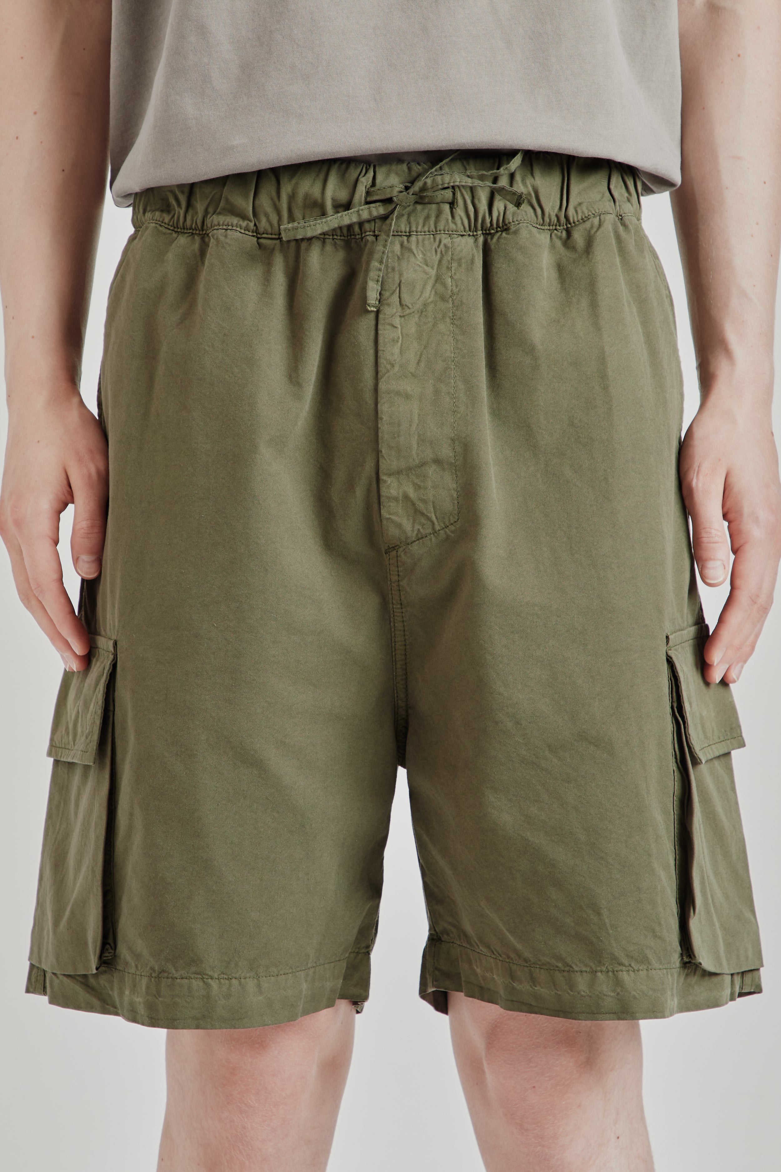 Parages Cargo Bermuda Shorts - Olive | Wallace Mercantile Shop