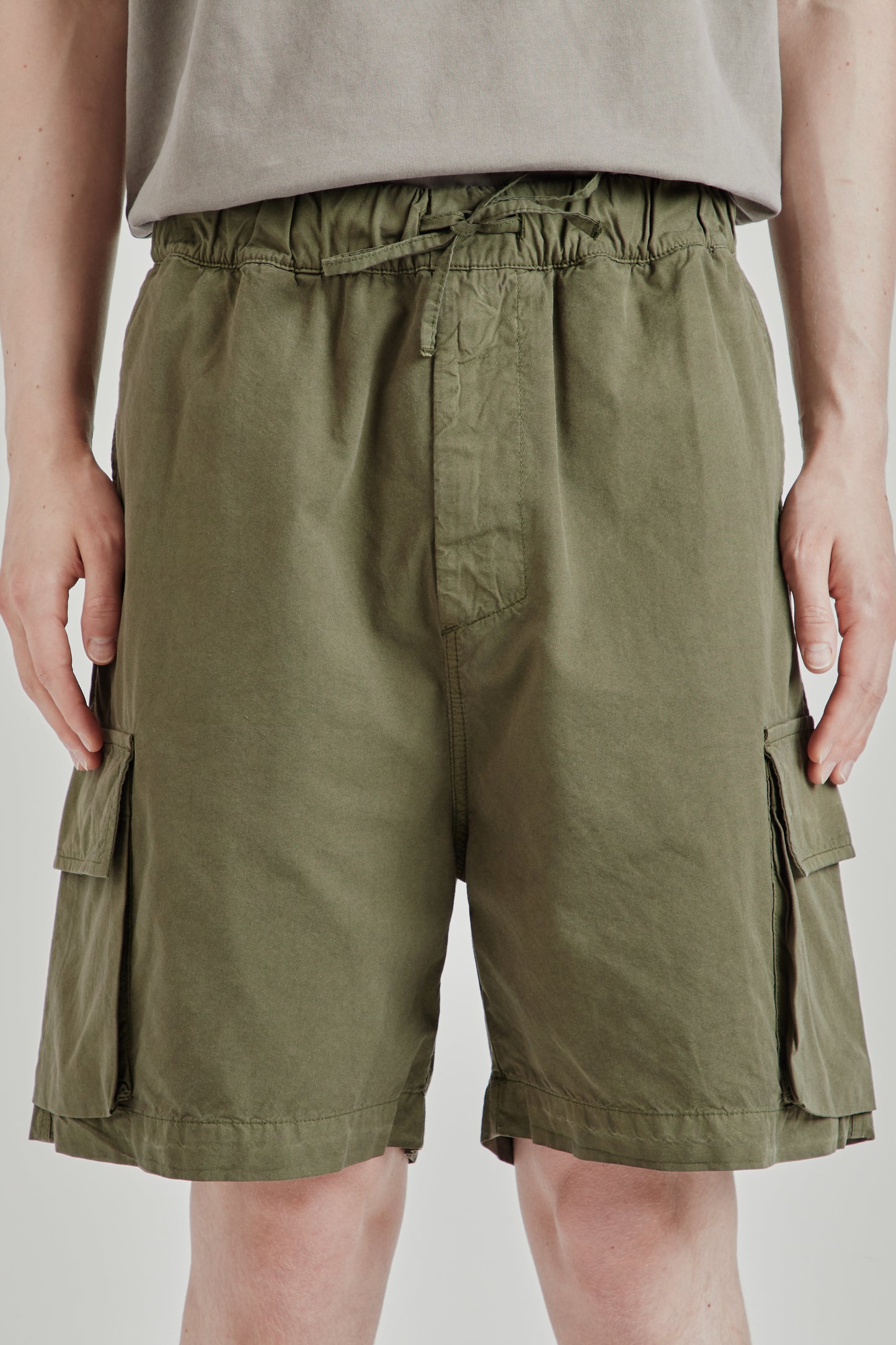 Cargo Bermuda Shorts - Olive