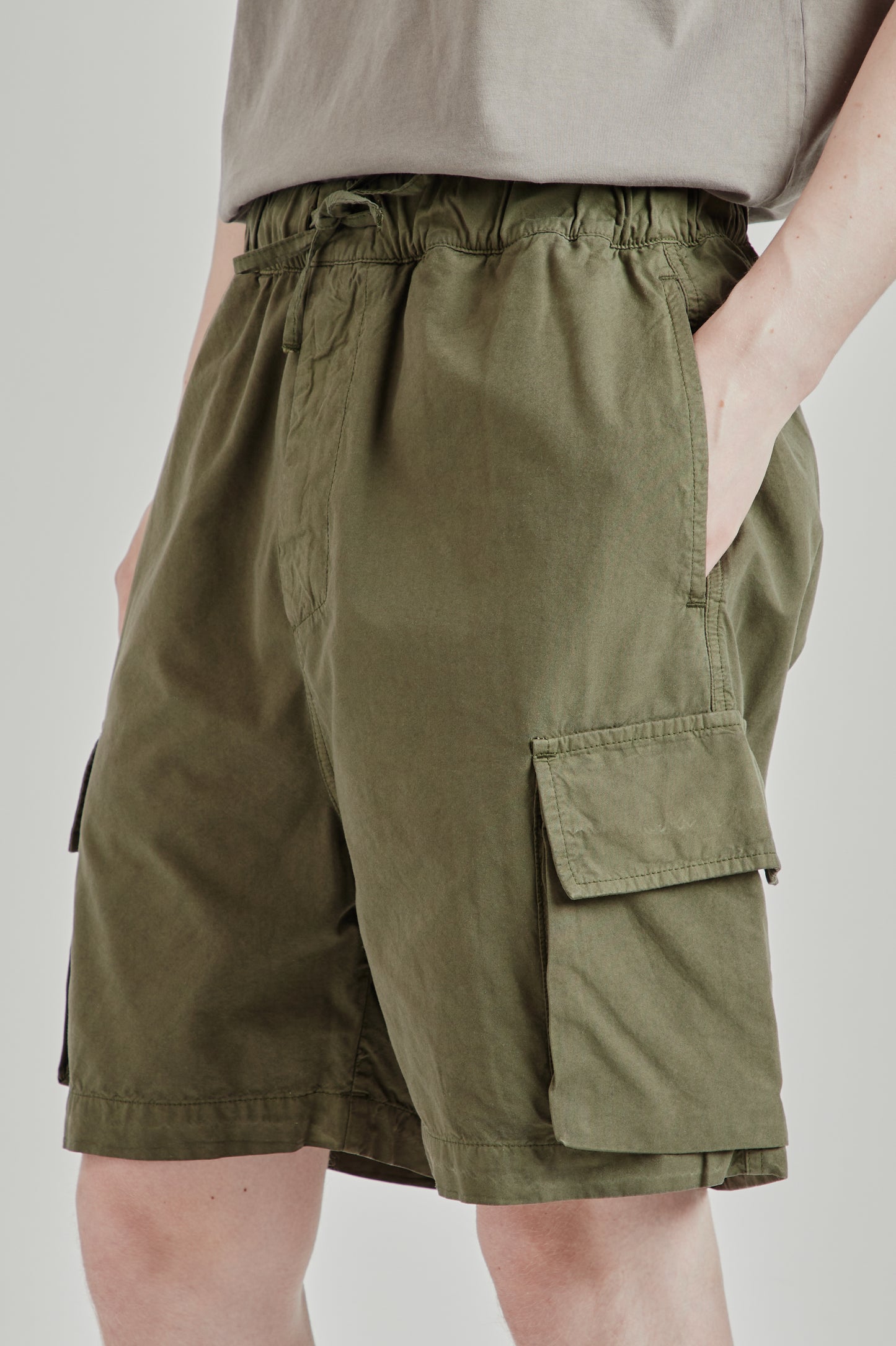Cargo Bermuda Shorts - Olive