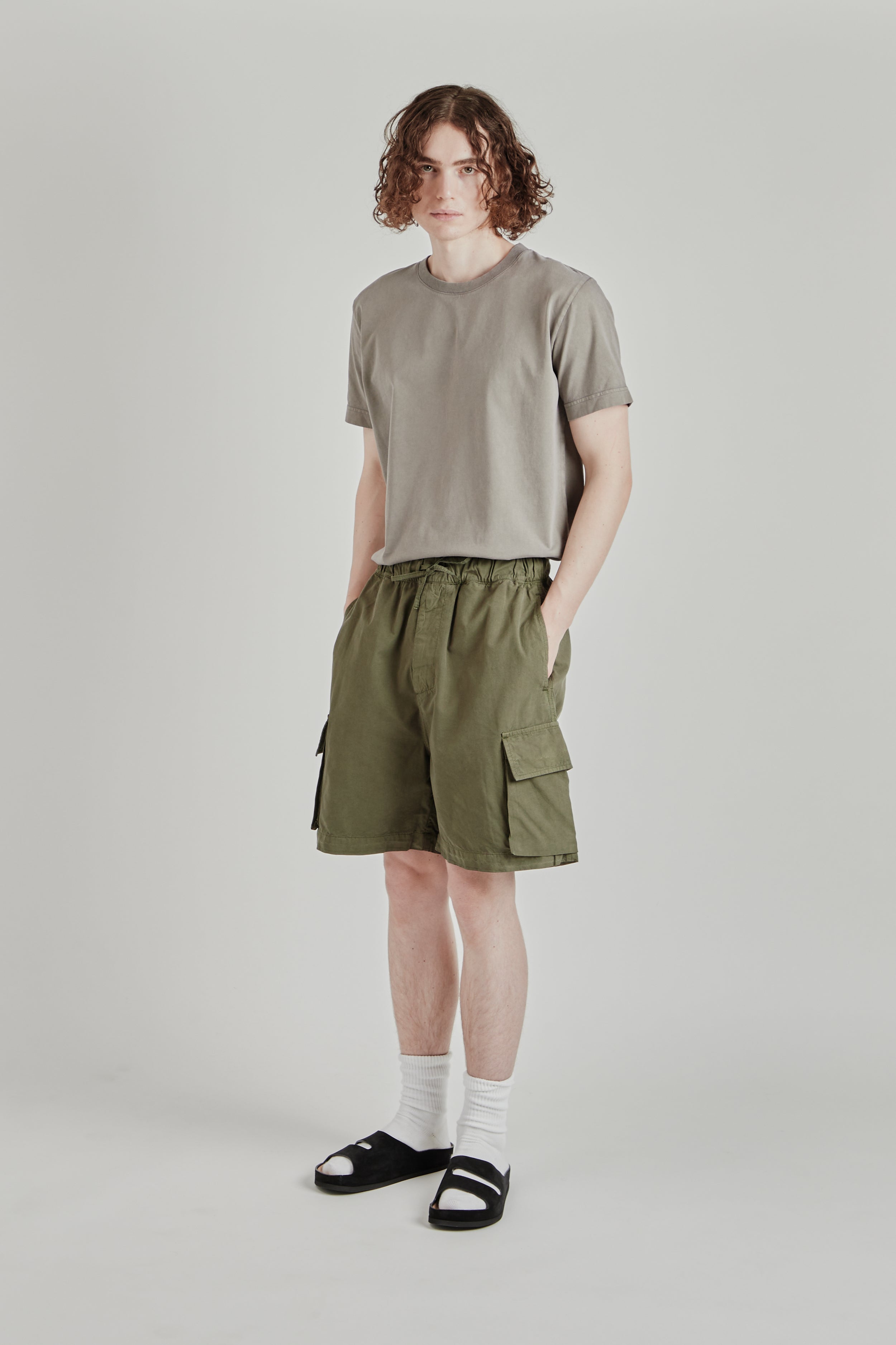 Parages Cargo Bermuda Shorts - Olive | Wallace Mercantile Shop