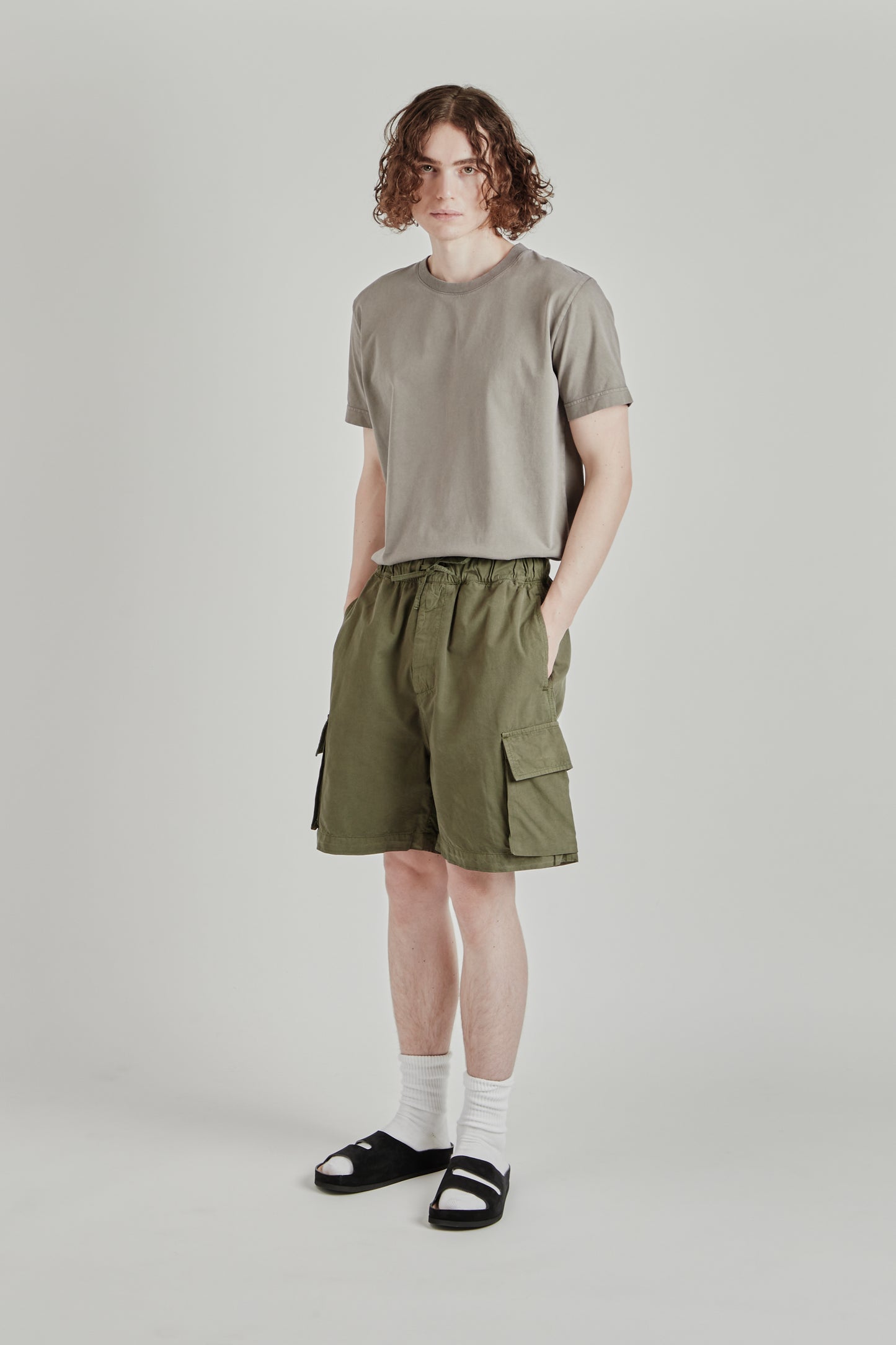 Cargo Bermuda Shorts - Olive