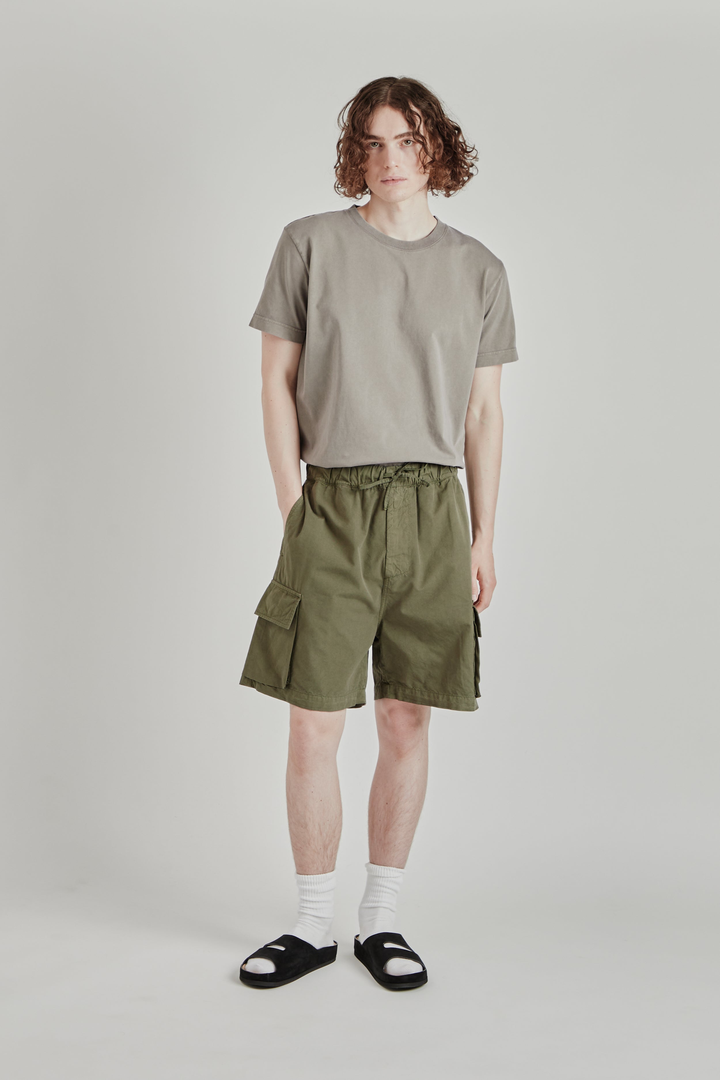 Parages Cargo Bermuda Shorts - Olive | Wallace Mercantile Shop