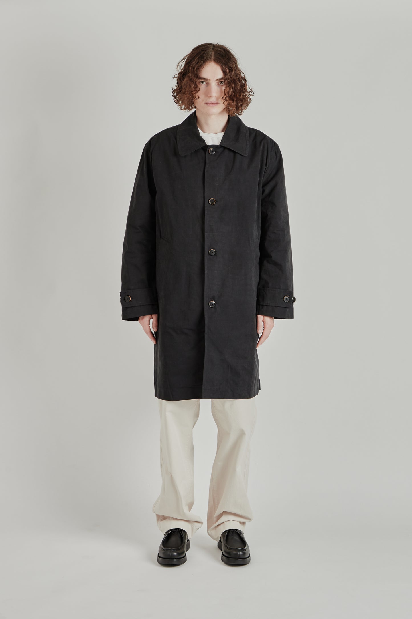 Corsaro Overcoat - Dark Navy