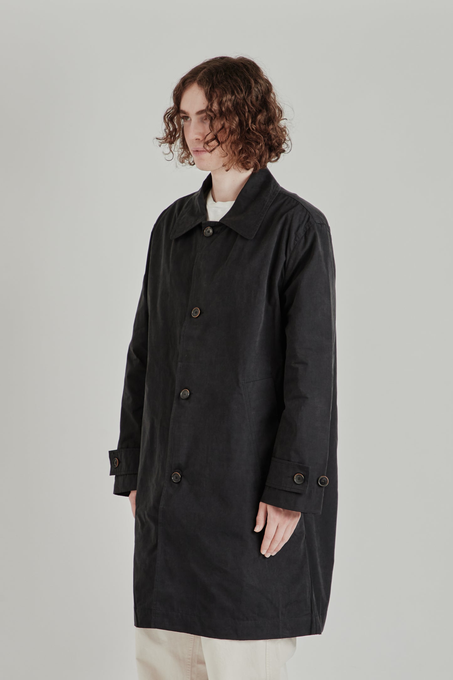 Corsaro Overcoat - Dark Navy