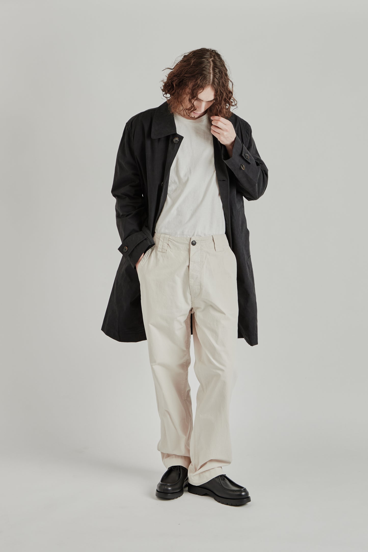 Corsaro Overcoat - Dark Navy