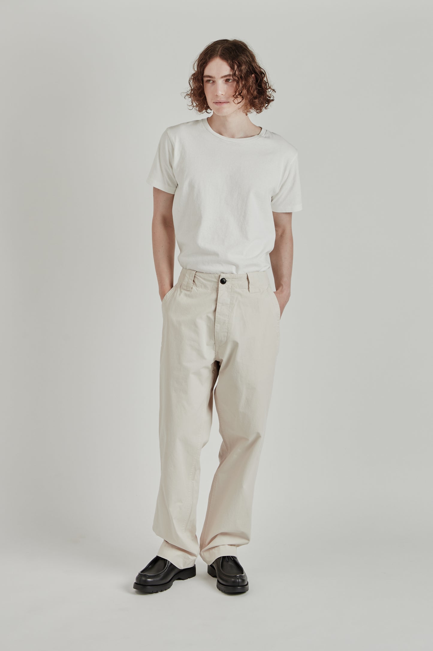 Dad Light Pants - Light Beige