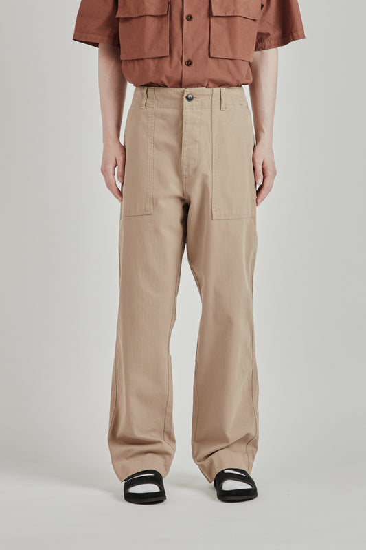 Fatigue Pants - Beige