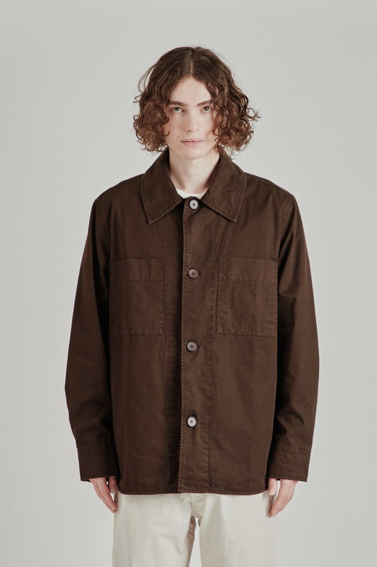 Graz Overshirt - Dark Brown
