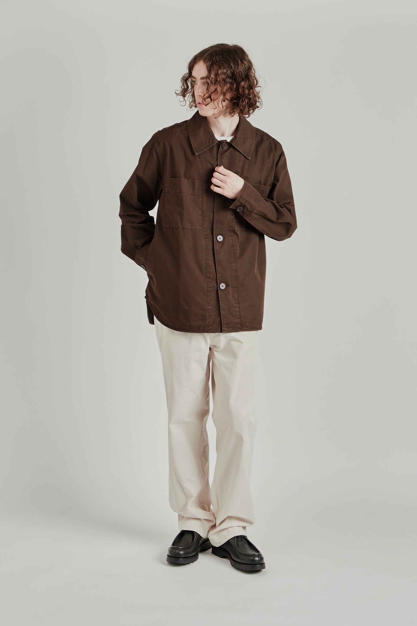 Graz Overshirt - Dark Brown