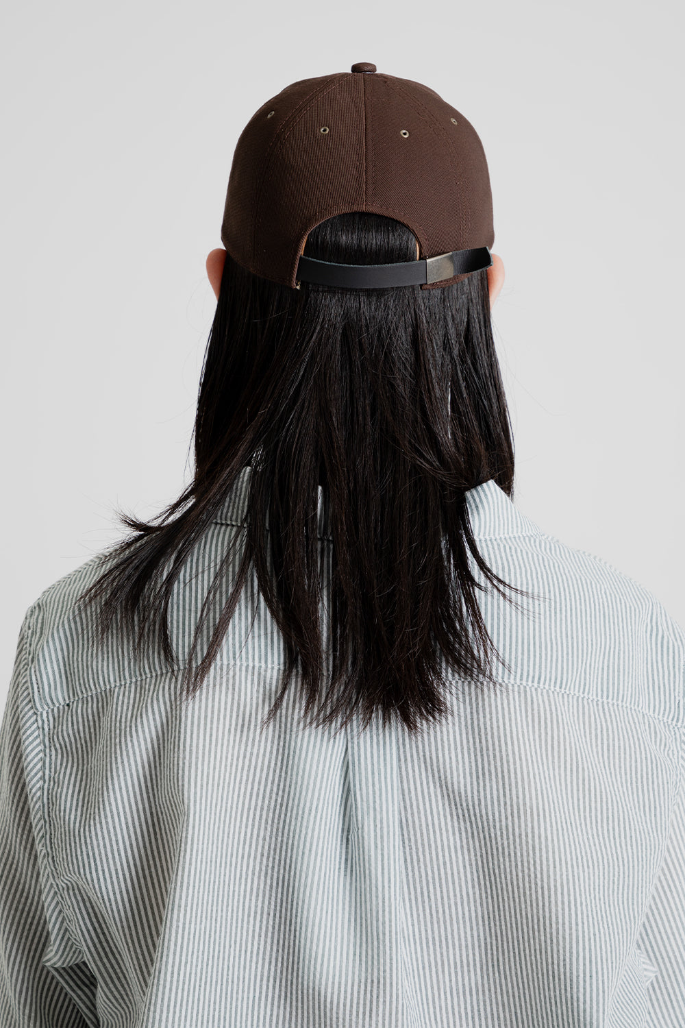 Poten Twist Yarn Cap in Brown