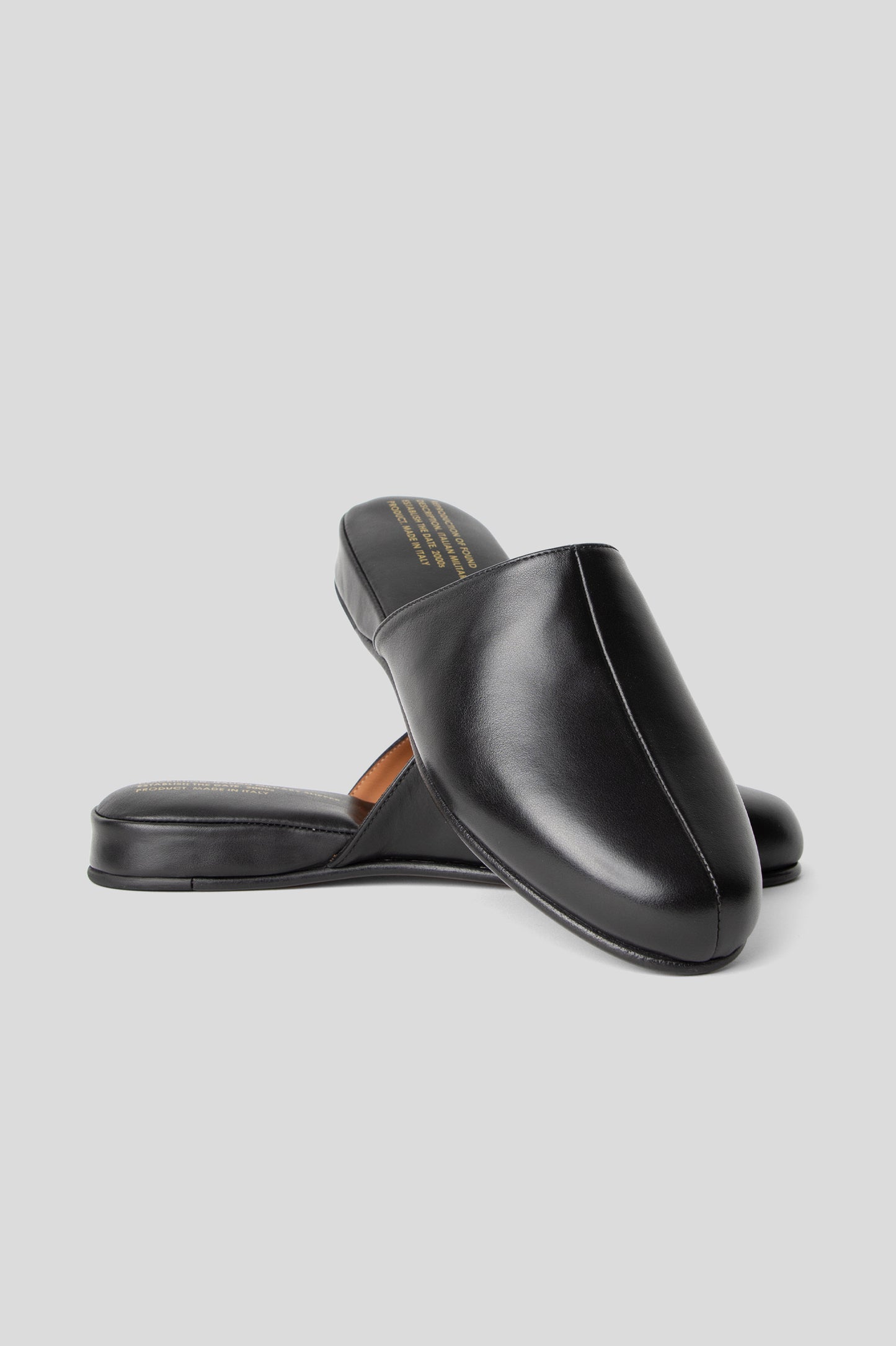 ROF SS26 Italian Military Slipper Black 4 129f1894-1564-46d9-9877-93379912d912